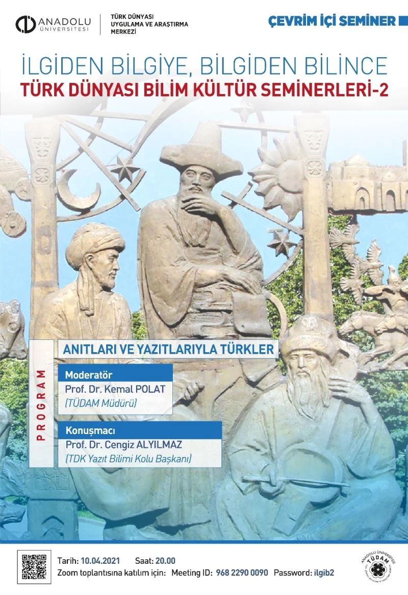 TÜDAM’da “Anıtları ve Yazıtlarıyla Türkler” konusu konuşuldu
