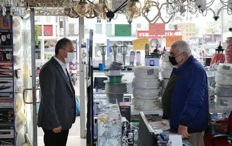 Kılınç esnafların Ramazan ayını kutladı
