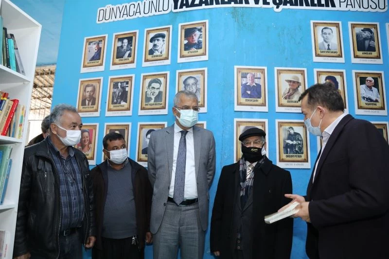 Torosların zirvesinde ikinci kır kütüphanesi açıldı
