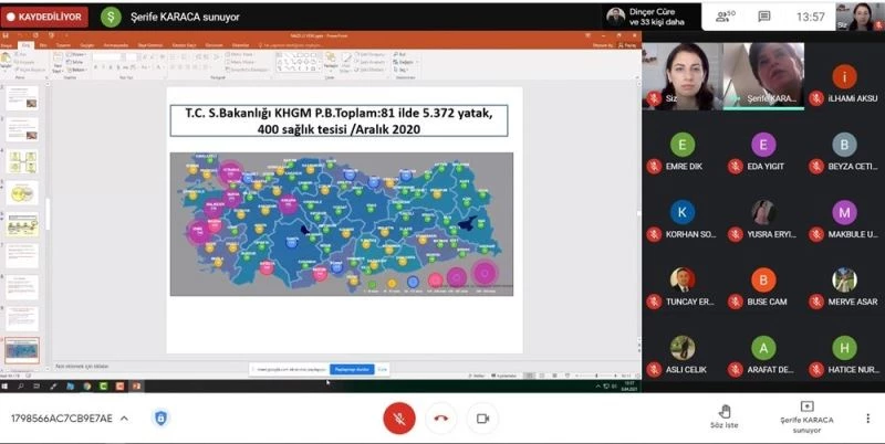 Kanser Haftası’nda ‘Onkoloji Hastanesinde Palyatif Bakım Deneyimleri’ başlıklı söyleşi gerçekleşti
