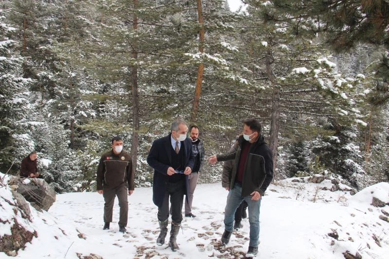 Dipsiz Göl Milli Parkında iletişim sorunu çözülüyor
