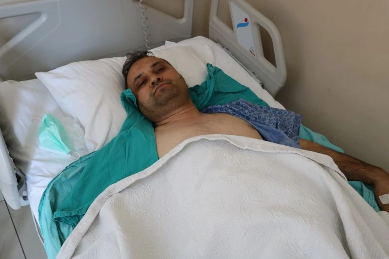 Böbreğinden 11 santimlik tümör çıkarıldı
