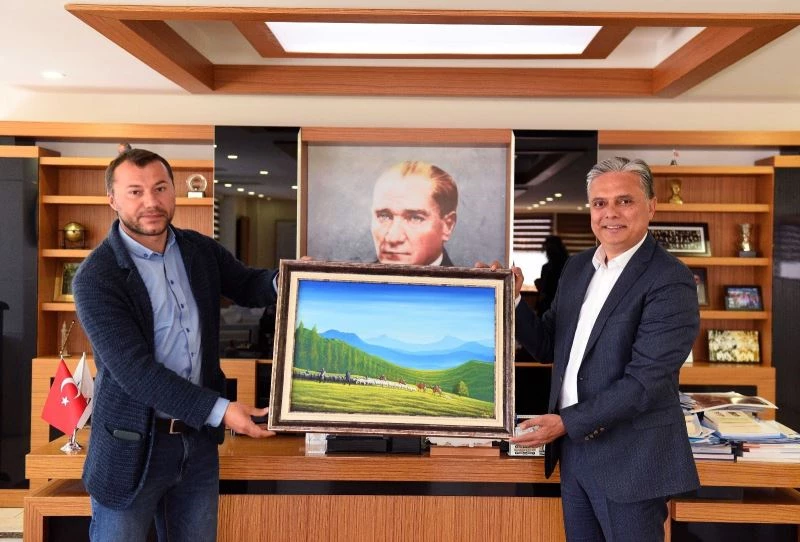 Yörük öykülerini tuvale aktardı
