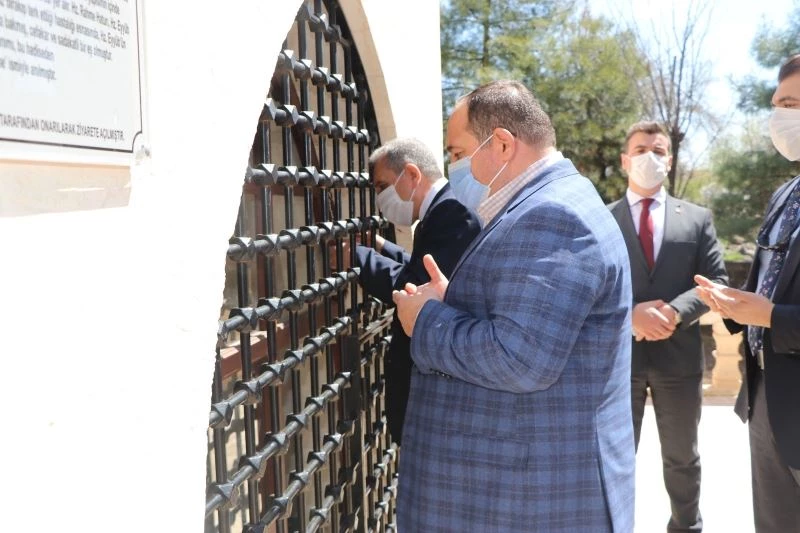 Başkanlardan Eyyüb Nebi ziyareti
