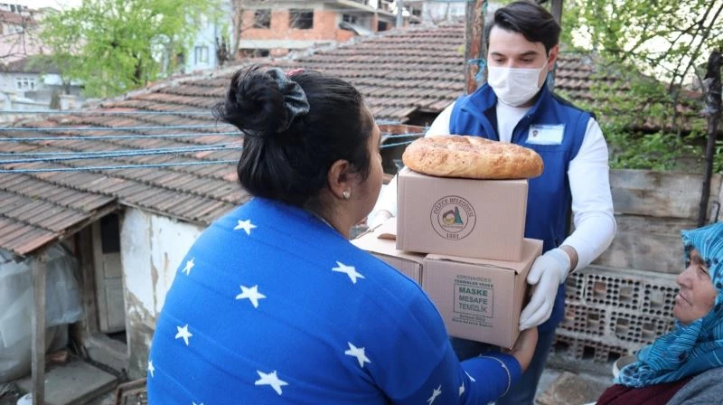 İftarlık yemekler belediyeden
