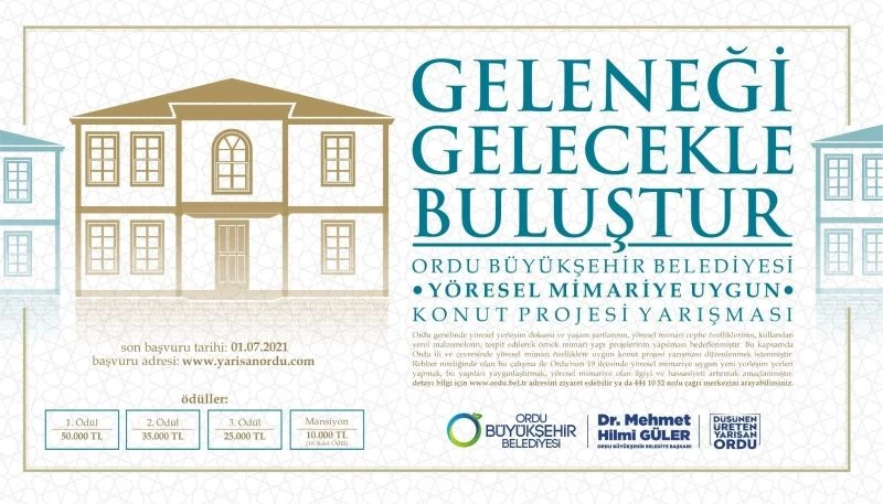 Eski Ordu Evi mimarisi yeniden canlanacak
