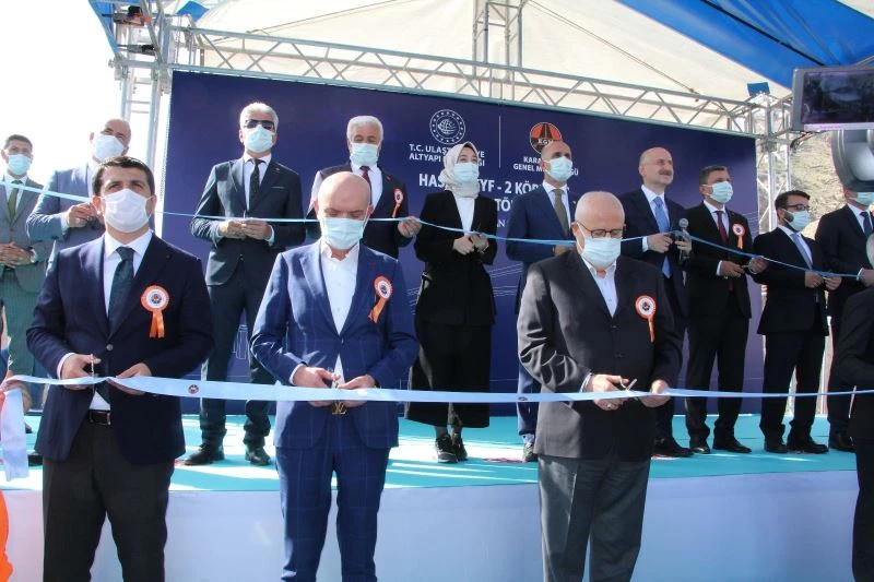 Hasankeyf-2 köprüsünün açılışı yapıldı
