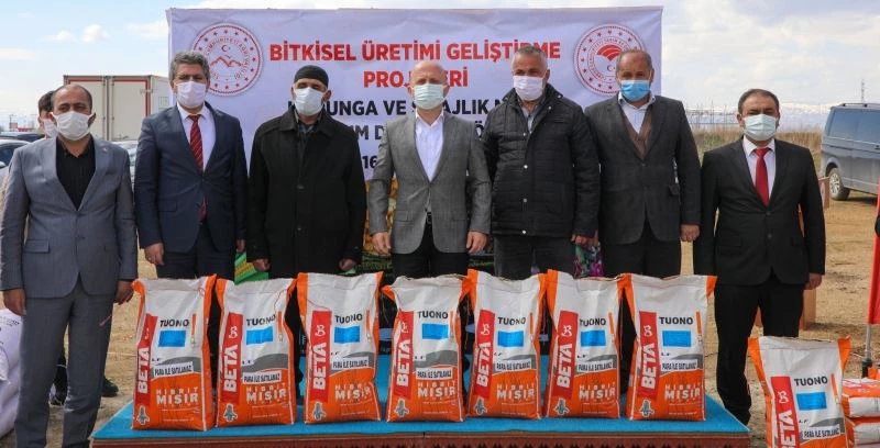 Ağrı’da Tohum Dağıtma Töreni düzenlendi
