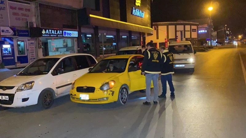 Polis denetiminden kaçmak için buldukları yöntemi, ’gece kartalları’ engelledi
