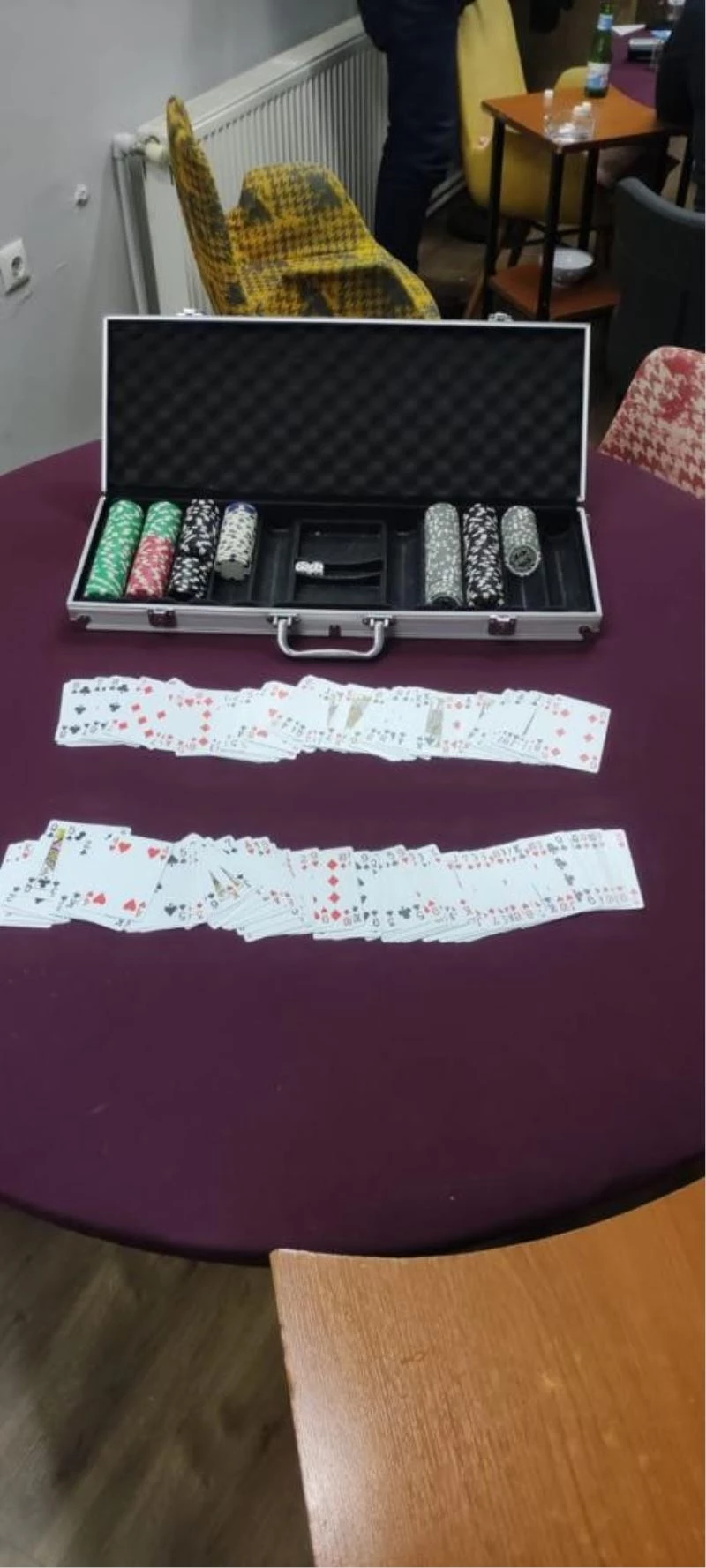 Şişli’de kumarhaneye çevrile eve baskın
