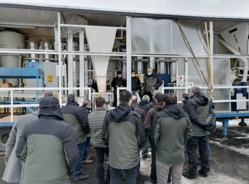 Erzurum’a Mobil Pelet Makinesi tahsis edildi
