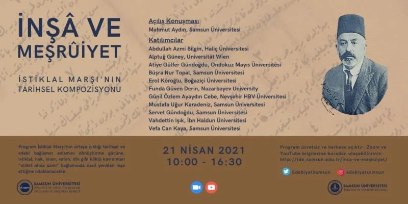 İstiklal Marşı SAMÜ’de konuşulacak
