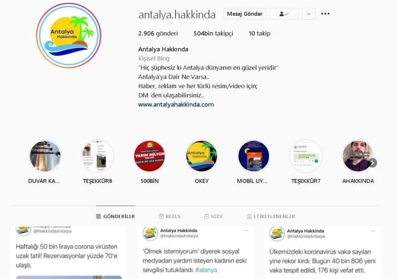 Bir kaza paylaşımıyla başladı yarım milyon takipçiye ulaştı
