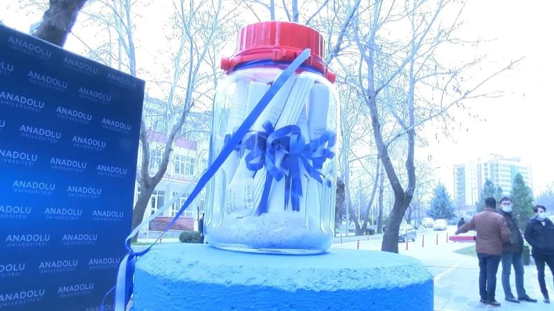 Otizmli çocuklar için “Zaman Kapsülü” bırakıldı
