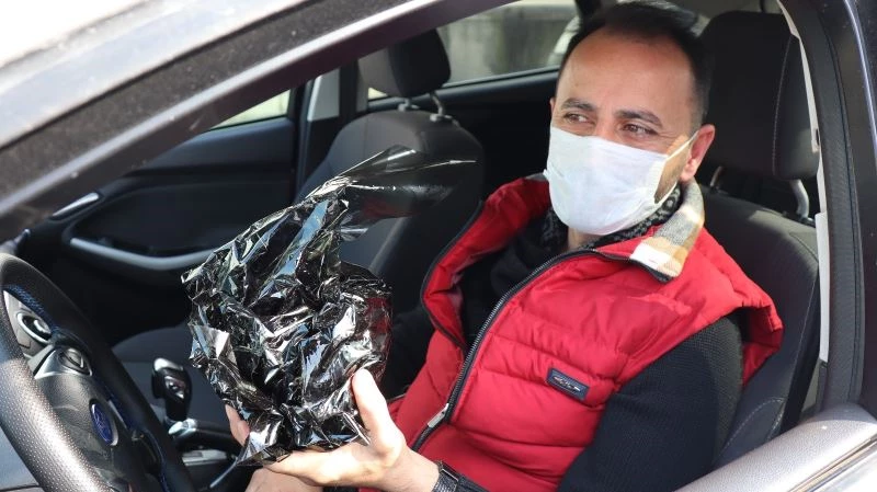 Sürücüler ceza yememek için cam filmlerini söktü
