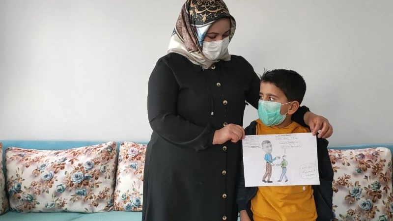 Otizmli çocuk kaymakamlık hayaline kavuştu
