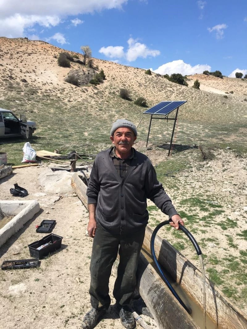 Meralar suya kavuştu üreticinin yüzü güldü
