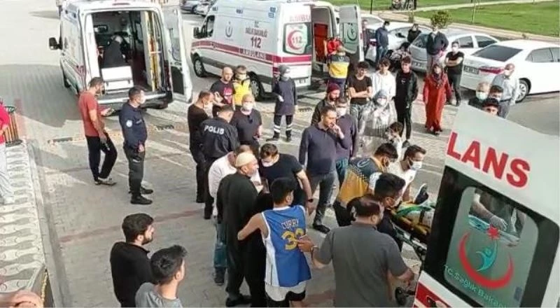 Diyarbakır’da halatı kopan asansörde can pazarı

