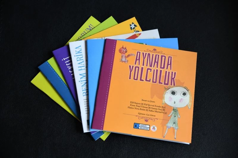 Kadıköylü çocuklar kendi kitaplarını kendileri yaptılar
