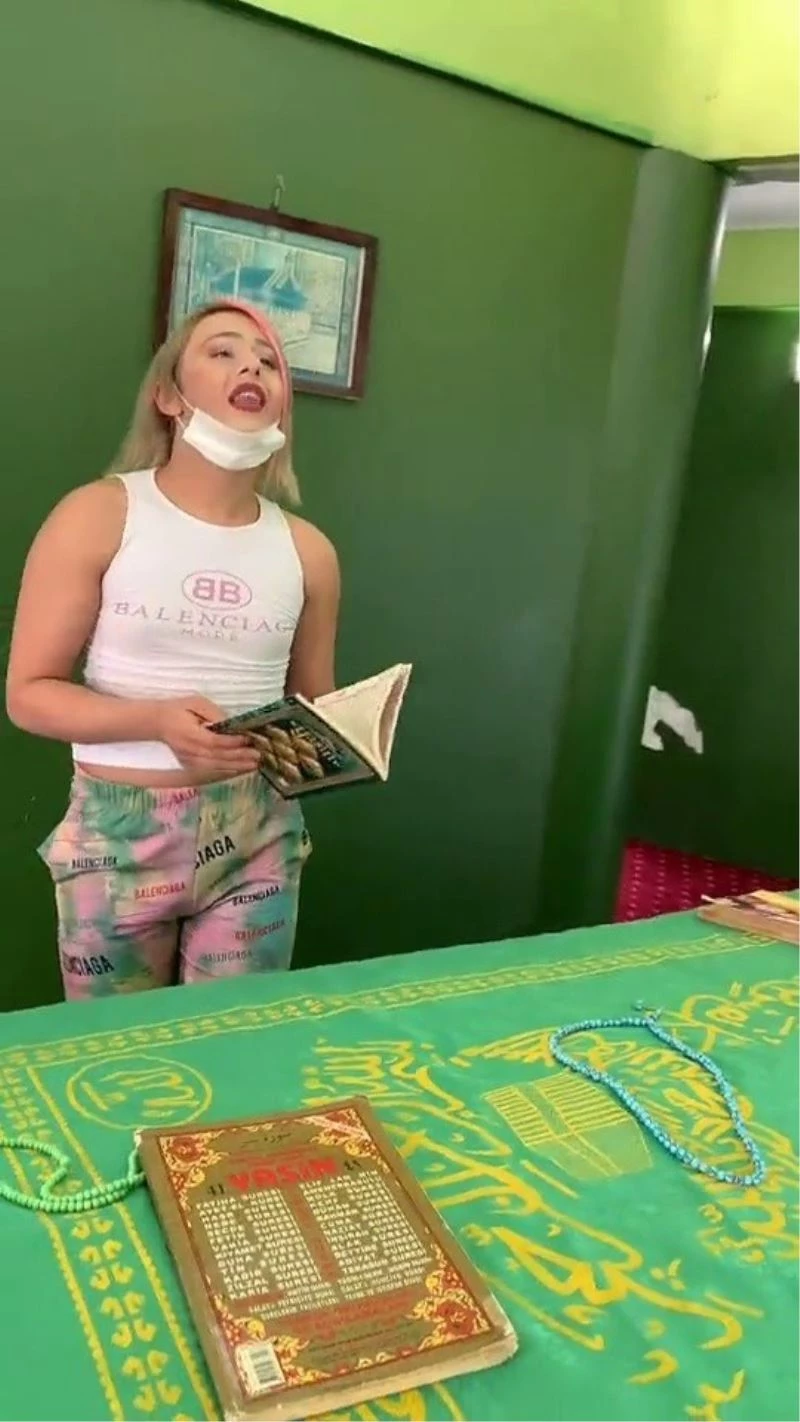 Türbede çekilen Tiktok videosuna gözaltı
