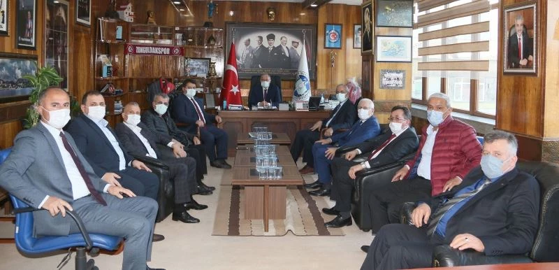 Türk-İş Genel Mali Sekreteri Ağar’dan GMİS’e ziyaret
