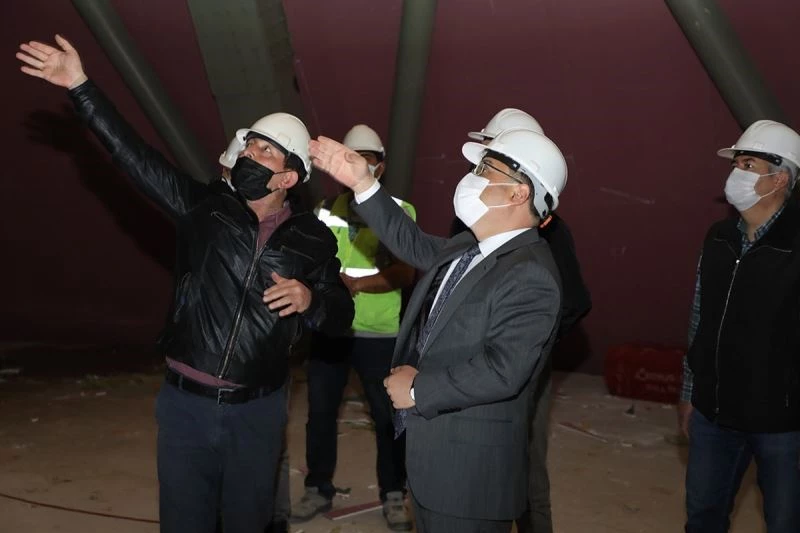 Vali Çiçek: “Muhteşem eserlerimizi yeni müzemizde sergilemek için sabırsızlanıyoruz”
