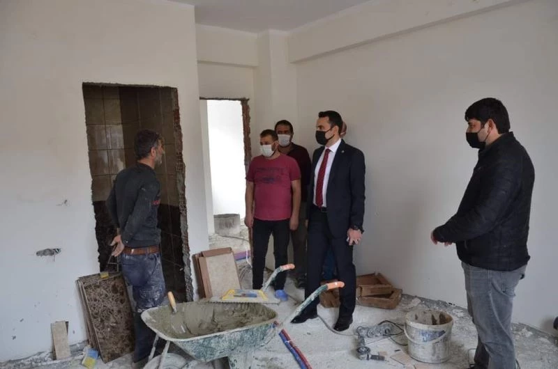 Tercan’da İlçe Özel İdaresinin yeni hizmet binası inşaatı hızla devam ediyor
