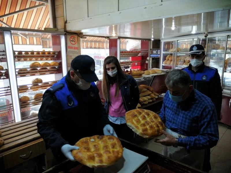 Denetimde eksiklik görülen 2 fırına uyarı
