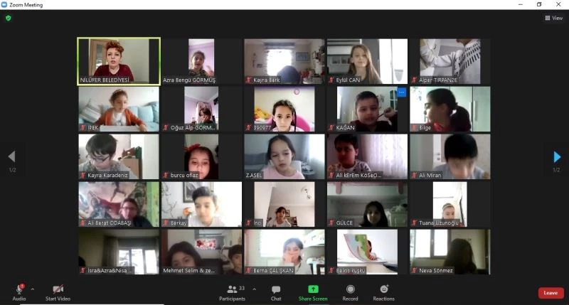 Nilüfer’de bayram coşkusunu resimlere yansıttılar
