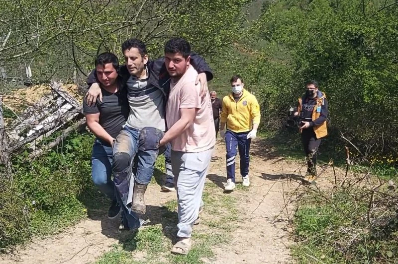 Bir anlık dikkatsizlik ayağından ediyordu
