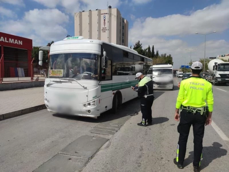 Vaka sayısı artınca dolmuşlarda yolcu denetimi arttırıldı
