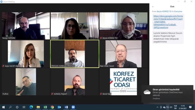 Körfez Ticaret Odası Nisan ayı komite toplantısı yapıldı
