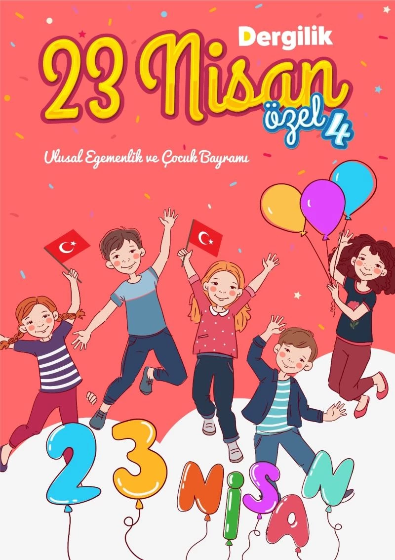 Çocuklar 23 Nisan’ı Dergilik’te kendi eserleriyle kutladı
