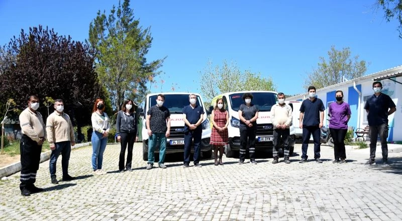 Kuşadası Belediyesi Haybulans aracını ikiye yükseltti
