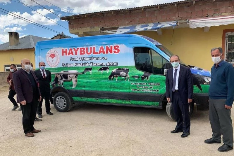 Bayburt’ta hayvan ambulansı 