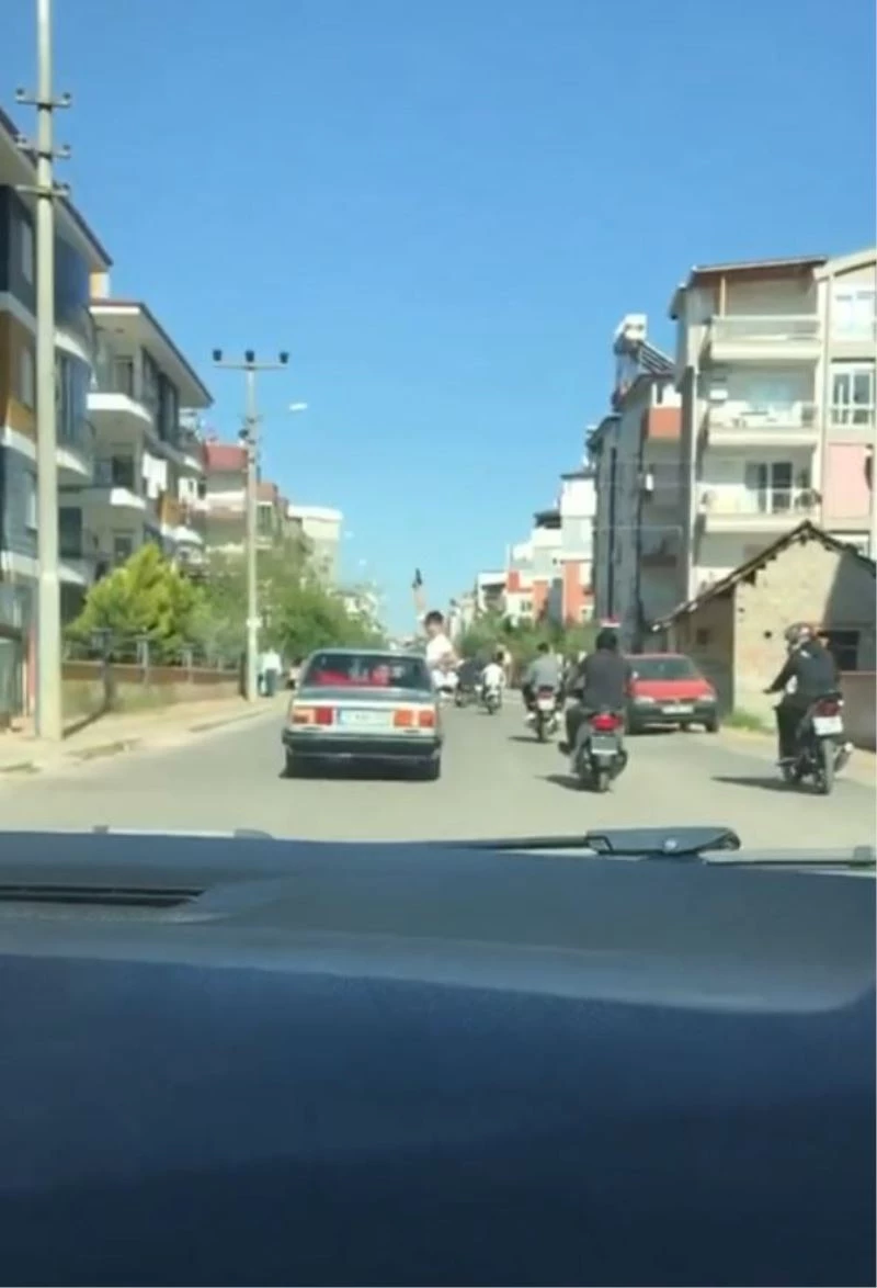 Asker uğurlama konvoyunda havaya açılan ateşin faturası ağır oldu
