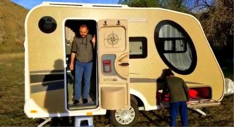 Sokağa çıkma kısıtlamasında karavanda yaşam
