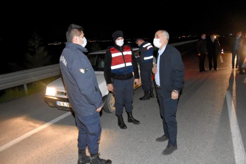Başkan Aydın’dan görev noktalarına ziyaret
