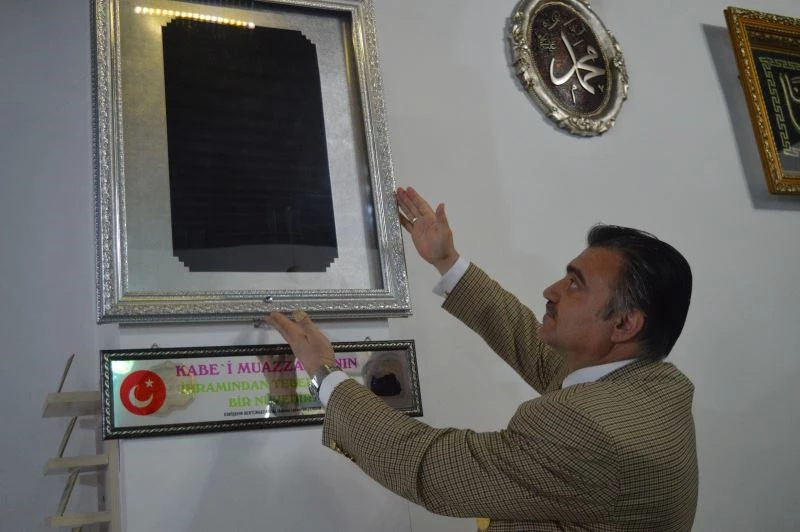 Kâbe-i Muazzama’nın örtüsü Eskişehir’de sergileniyor
