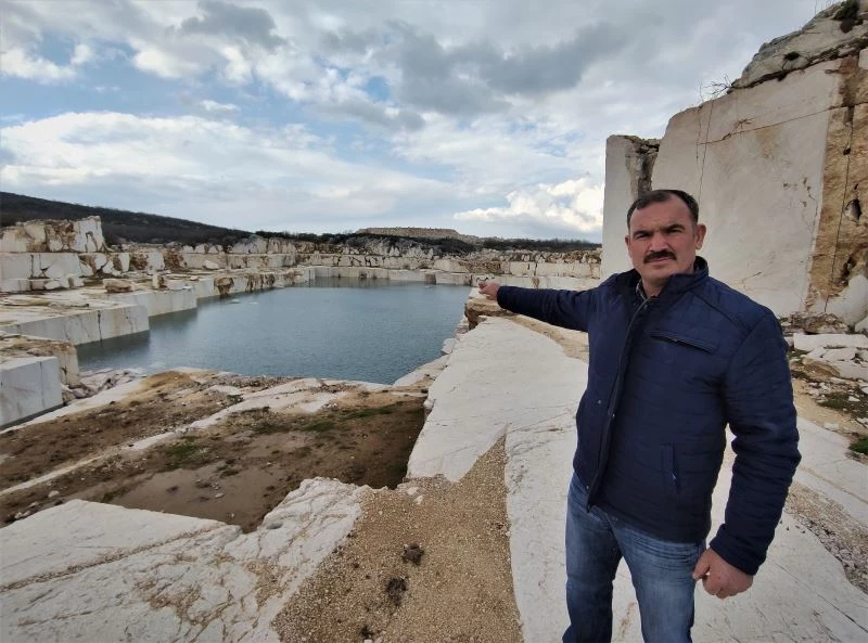 (Özel) Mermercilerden köylüye ölüm havuzu kaldı
