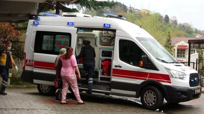 Tehdit edildiğini söyleyen genç kız sinir krizi geçirdi
