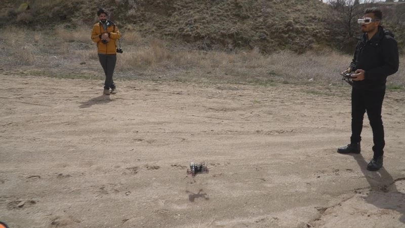(Özel) Yarış dronu ile Kapadokya’yı tanıttılar
