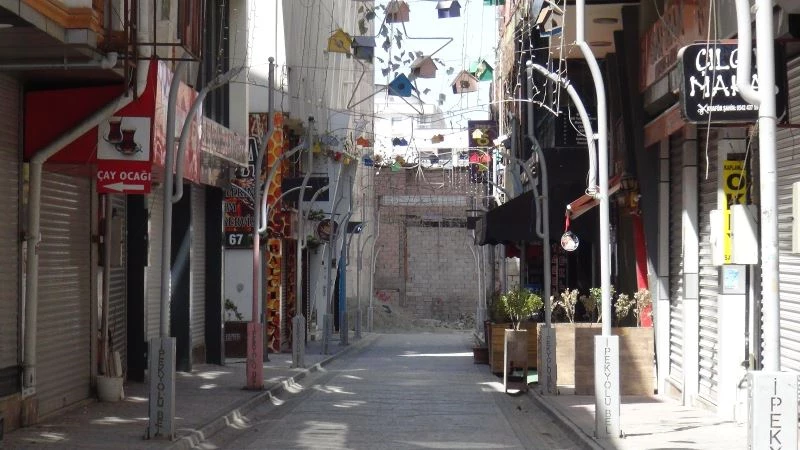 Vanlılar sokağa çıkma kısıtlamasına uyuyor
