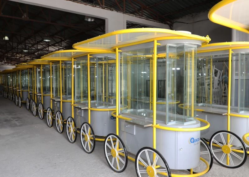 Antalya’da 163 adet yeni simit tezgahı bayram sonrası esnafa dağıtılacak
