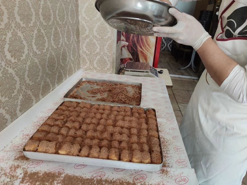Karantinadaki hastalardan ’soğuk baklava’ya yoğun talep
