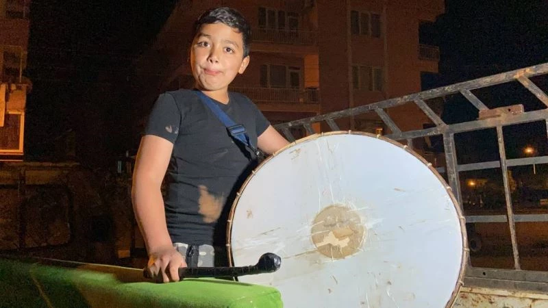 Bursa’nın en küçük davulcusu
