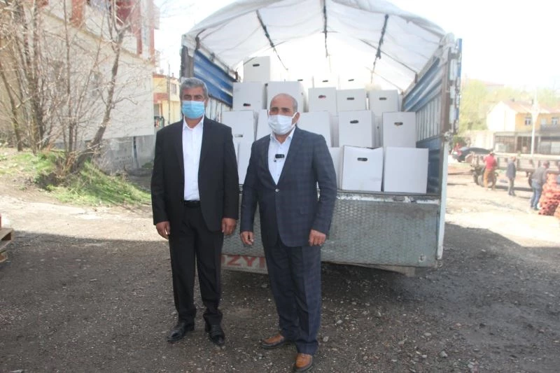 Konakkuran Belediyesinden gıda yardımı
