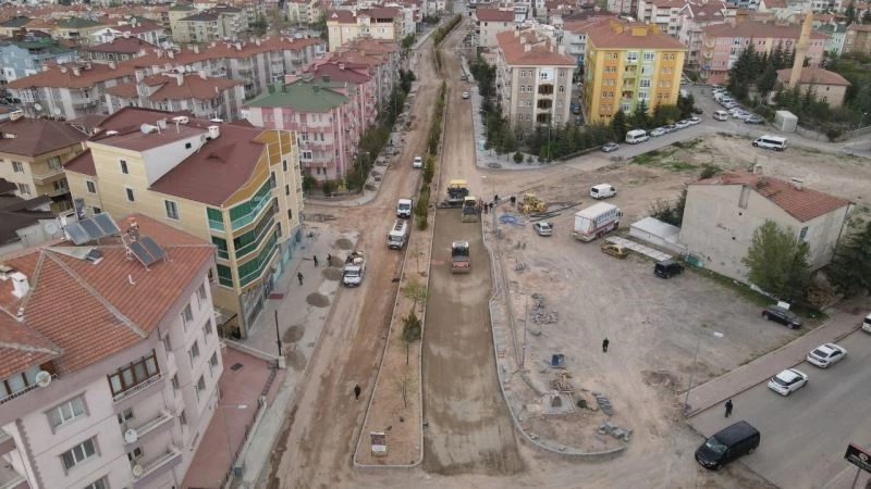 Göktürk Caddesine sıcak asfalt konforu geliyor
