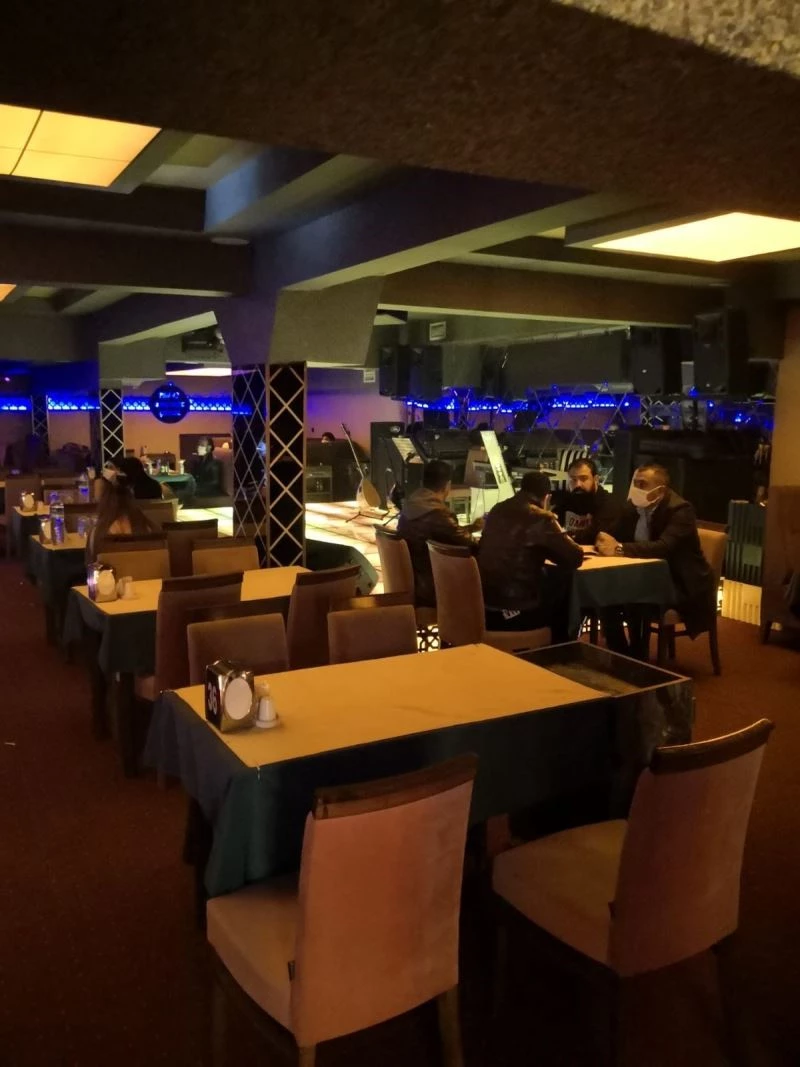 Konya’da koçbaşı ile girilen eğlence mekanındaki 74 kişiye ceza
