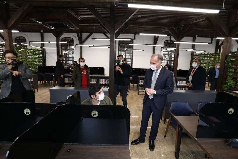 İnegöl’e Yeni Nöbetçi Kitaphane
